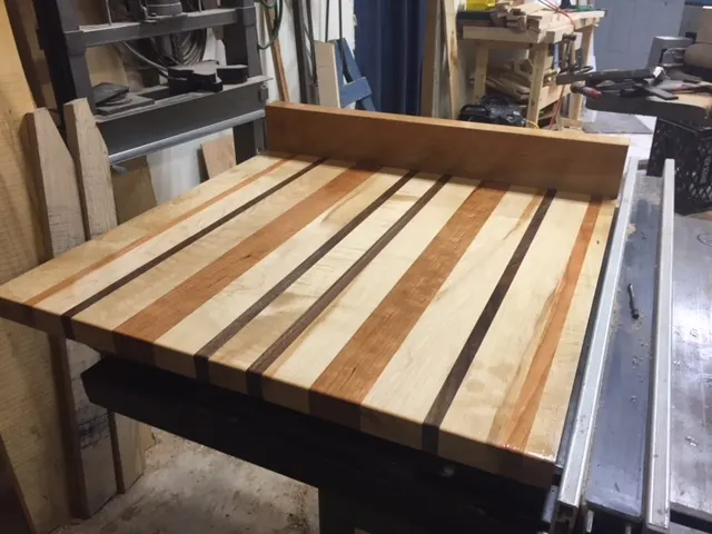 Butcher Block Counter