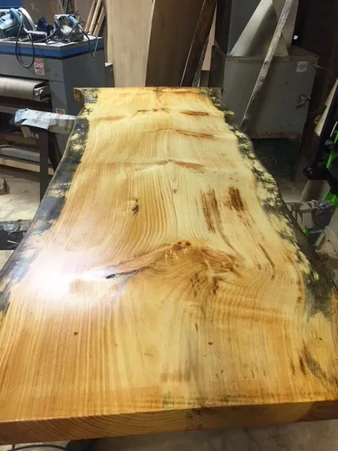 Pine Slab Bar